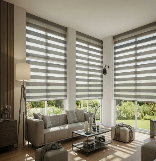 Dual Sheer/Zebra Shades